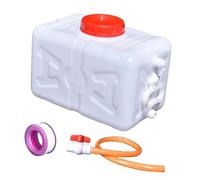 LAIOUSN Récipient d'eau mobile de 30 L avec couvercle sûr pour le stockage sanitaire dans les situations de randonnée et de crise, conteneur d'extérieur pour la randonnée et la pêche