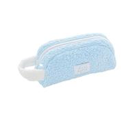 LAIOUSN Sac de rangement pour fournitures de bureau, boîte à stylos, cadeaux scolaires, trousse à crayons pour enfants, étudiants, organiseurs de bureau, bleu, Beauté de masse