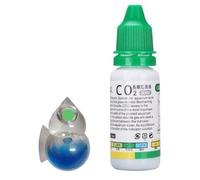 LAIOUSN Solution d'indicateurs de CO2 pour aquariums Testeur de contenu CO2 Module de couleur Solution réactif Utilisez des indicateurs de CO2 moniteurs d'aquariums