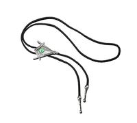 LAIOUSN Style rétro turquoises pendentif boloties chemise cravate western costume Halloween Boloties décoration pour fête turquoise Bolo cravate, Oeil., taille unique