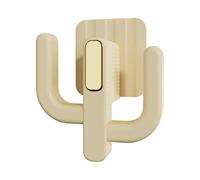 LAIOUSN Support mural adhésif pour chaussures sur le thème des cactus, installation de dommages, salle de bain, entrée, rangement, déni unguis euphorbia, étagère de salle de bain, organisation