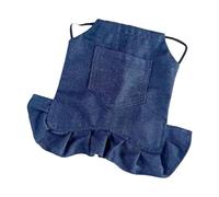 LAIOUSN Tablier de protection à plumes pour poules actives - Fixation simple - Protection de dos de poulet