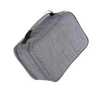 LAIOUSN Trousse à crayons 300 emplacements pratique organisateur fournitures scolaires crayons de couleur sac de rangement pour étudiants, gris, Beauté de masse