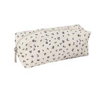 LAIOUSN Trousse à crayons de grande capacité - Trousse esthétique - Pochette de maquillage - Nœuds - Fournitures scolaires - Grande capacité, bleu marine, Beauté de masse