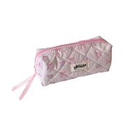 LAIOUSN Trousse à crayons de style coréen - Esthétique - Nœuds mignons - Organisateurs simples - Pochettes de style coréen - Pochette avec nœuds mignons, b
