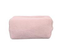 LAIOUSN Trousse à crayons en peluche pour étudiante et femme de grande capacité avec fermeture éclair - Sac de rangement de cosmétiques de voyage, b