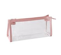 LAIOUSN Trousse à crayons esthétique transparente - Grande capacité - Fournitures de rentrée scolaire pour fille - Pratique - Grande capacité - Esthétique, a, Taille unique