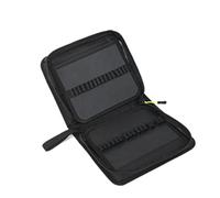 LAIOUSN Trousse à dessin de grande capacité 60/72/100/120 emplacements pour coloriage, marqueur d'art, pochette à crayons pour fournitures de coloriage, 100 trous