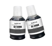 LAIPENG GI-56 GI56 Encre Compatible avec MAXIFY GX7050 GX6050 GX5050 GX4050 GX3050 GX5550 GX6550 Imprimante Multipack 2 Noir (Noir*2)