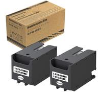 LAIPENG T6715 T6716 Boîte d'entretien d'encre C13T671500 C13T671600 Compatible pour Epson Workforce Pro WF-4720DWF WF-4725DWF WF-4730DTWF WF-4740DTWF WF-C5210DW WF-C5290DW WF-C529RDTW (2 Paquets)