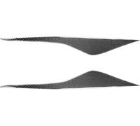 LAIQYRW Voiture Phares Sourcils pour Mondeo MK4 2007-2013 Kit de Carrosserie de Paupière de Sourcil de Phare de Voiture,A/Carbon Fiber