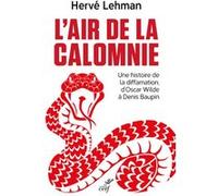 L'air de la calomnie - Une histoire de la diffamation, d'Oscar Wilde à Denis Baupin