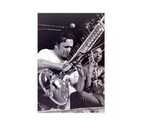 LAIRIBA Poster de musicien indien Ravi Shankar pour décoration de salon 40 x 60 cm