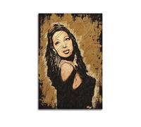 LAIRIBA Poster vintage sur toile Josephine_Baker 40 x 60 cm Sans cadre
