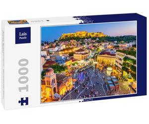 Lais Puzzle Athènes, Grèce - Place Monastiraki et Acropole 1000 pièces