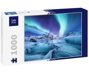Lais Puzzle Aurora Borealis/Aurore boréale dans Les îles Lofoten, Norvège 1000 pièces