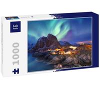 Lais Puzzle Aurora Borealis/Aurore boréale sur l'archipel des Lofoten, Norvège 1000 pièces