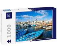 Lais Puzzle Bateaux dans Un Port de pêche à Mahdia, Tunisie 1000 pièces