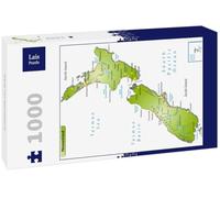 Lais Puzzle Carte de la Nouvelle-Zélande 1000 pièces