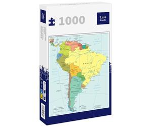 Lais Puzzle Carte de l'Amérique du Sud 1000 pièces