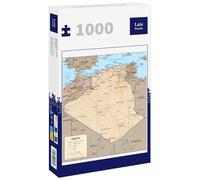 Lais Puzzle Carte Physique Algérie 1000 pièces