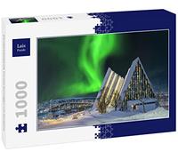 Lais Puzzle Cathédrale de la mer de Glace Tromsö Norvège avec aurores boréales 1000 pièces