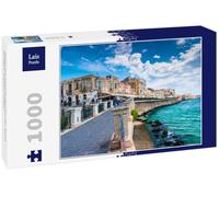 Lais Puzzle Côte de l'île d'Ortigia près de la Ville de Syracuse, Sicile, Italie 1000 pièces