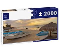Lais Puzzle Coucher de Soleil à La Paz, Baja California sur, Mexique, Panorama 2000 pièces