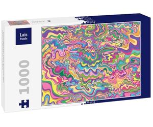 Lais Puzzle Couleurs psychédéliques impossibles, très Difficiles 1000 pièces