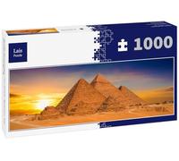 Lais Puzzle Grandes Pyramides de Gizeh, Égypte, au Coucher du Soleil 1000 pièces Panorama
