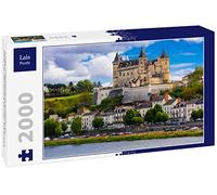 Lais Puzzle Grands châteaux médiévaux dans la vallée de la Loire - la Belle Saumur. France 2000 pièces