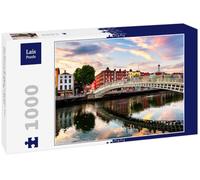 Lais Puzzle Ha Penny Bridge à Dublin au Coucher du Soleil, Irlande 1000 pièces