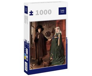 Lais Puzzle Jan Van Eyck - Noces d'Arnolfini, Tableau de Mariage de Giovanni Arnolfini et Giovanna Cenami 1000 pièces
