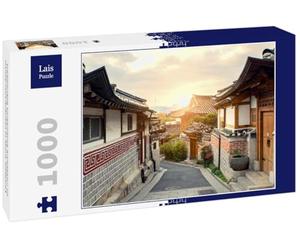 Lais Puzzle L'architecture Traditionnelle coréenne dans Le Village Hanok de Bukchon à Séoul, Corée du Sud 1000 pièces