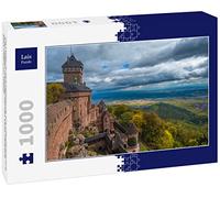 Lais Puzzle Le Château du Haut-Kœnigsbourg, Un château médiéval dans Les Vosges, Orschwiller, Bas-Rhin, Alsace, France, Juste à l'ouest de Sélestat 1000 pièces