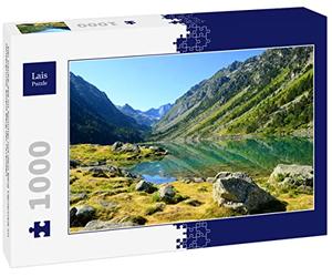 Lais Puzzle Le lac de Gaube en été avec en arrière-Plan Le Mont Vignemale, Une Montagne des Pyrénées 1000 pièces
