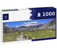 Lais Puzzle Les vallées andines dominées par Le Volcan San Jose à Cajon Del Maipo, Santiago du Chili, Panorama 1000 pièces