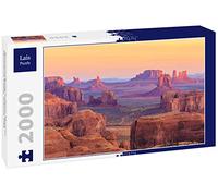 Lais Puzzle Lever de Soleil à Hunts Mesa dans Monument Valley, Arizona, USA 2000 pièces