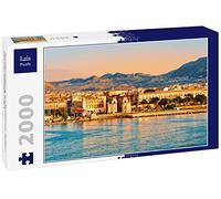 Lais Puzzle Lever de Soleil sur la Méditerranée Sicile Palerme Vieille Ville Reflex 2000 pièces