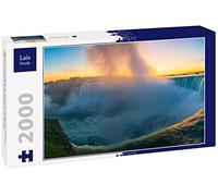 Lais Puzzle Lever de Soleil sur Les Chutes du Niagara. Vue du côté Canadien 2000 pièces