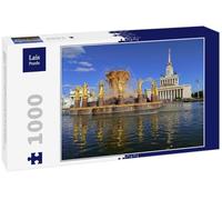 Lais Puzzle Moscou, Russie. Belle Fontaine dorée Amitié des peuples 1000 pièces