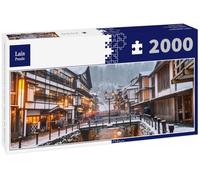 Lais Puzzle Obanazawa Ginzan Onsen, Japon en Hiver 2000 pièces Panorama