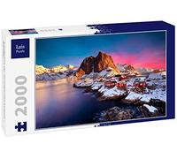 Lais Puzzle Paysage des îles Lofoten en Norvège - hamnoy 2000 pièces