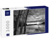 Lais Puzzle Paysage d'hiver Noir Blanc 1000 pièces