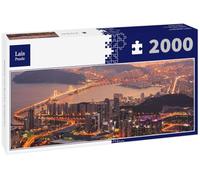 Lais Puzzle Skyline de Busan, Corée du Sud 2000 pièces Panorama