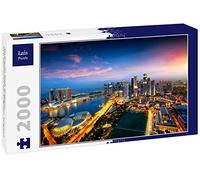 Lais Puzzle Skyline de la Ville de Singapour, Quartier des Affaires de Singapour, Singapour 2000 pièces