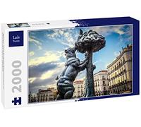 Lais Puzzle Statue de l'ours et de l'arbousier à la Puerta Del Sol à Madrid 2000 pièces
