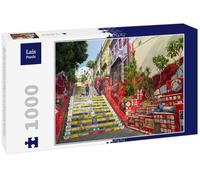 Lais Puzzle Une Vue tôt Le Matin de l'Escadaria Selarón, Une Attraction Touristique à côté du Quartier Populaire de Lapa à Rio de Janeiro, Brésil. 1000 pièces