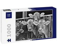 Lais Puzzle Vaches Noir Blanc 1000 pièces