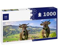 Lais Puzzle Vaches : séance de Portraits dans l'Allgäu 1000 pièces Panorama